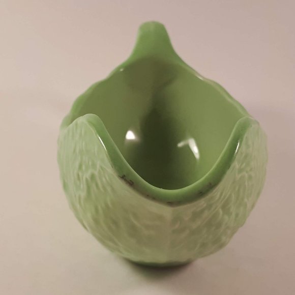 RARE Carlton ware green leaf dish and green gravy boat for your collection - Picture 6 of 9